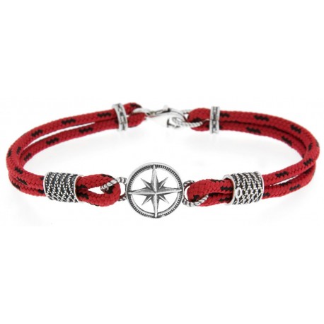 Bracciale rosa dei venti BMB015