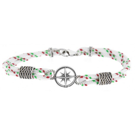 Bracciale rosa dei venti BMR019